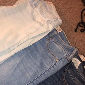 Hollister low rise jean leggings